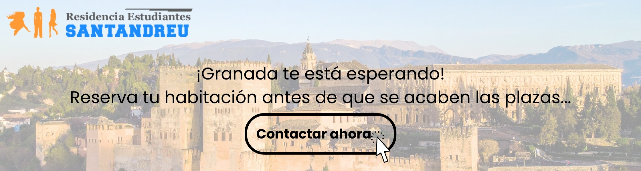 reserva tu plaza ahora en residencia de estudiantes Santandreu en Granada